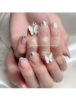 ガラスフレンチ×バタフライ