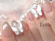 ロータス ネイルアンドアイラッシュ(Lotus)/マグネットにバタフライ