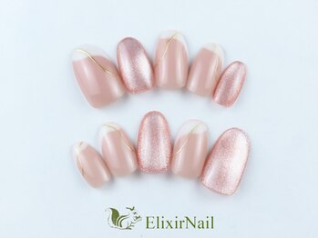 エリクサーネイル 池袋(Elixir Nail)/定額a シンプル/クーポン使用