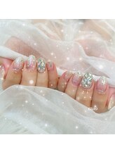 リンドネイル バイ モカ アンド ララ(Lind nail by moca and LaLa)/キラキラネイル