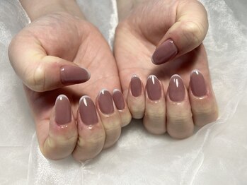 ネイルモア 藤が丘店(nail mor.)/スキニーフレンチ