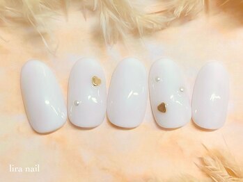 ホワイトネイル/パラジェル/銀座