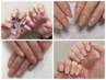 激得★6月限定ネイル★デザイン込みハンド（フィルインオフ別）　7,500円