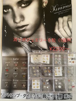 リンパケアサロン ジュビル(Jubil)/耳ツボジュエリー★