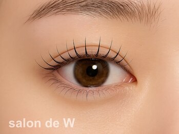 サロンドダブリュ 横浜店(salon de W)の写真/すっぴんに自信が持てる＆いつでも可愛らしいあなたでいられる☆お客様の魅力を引き出すデザインをご提案◎