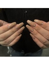 エクリプス(ECLIPSE)/フラッシュネイル×ベージュ