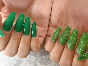 Tiaraの写真/【視線を奪う、しなやかなロングフォルムへ。】自爪を伸ばすのが苦手な方や、折れやすい方にもオススメ◎