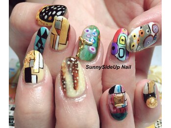 サニーサイドアップ ネイル(Sunny SideUp nail)/Inspired art