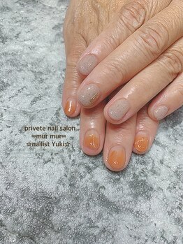 プライベート ネイルサロン マーマ(murmur)/アシンメトリーネイル