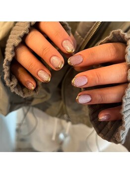 リルム(Relum)/ミラーフレンチネイル☆