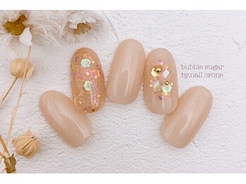 バブル シュガー バイ ネイルクローネ(bublle sugar by.nail crone)/トゥインクルカラーネイル