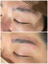 男前サロン/メンズ眉毛
