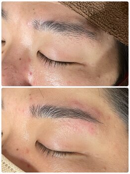 男前サロン/メンズ眉毛