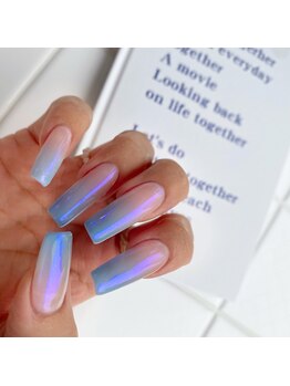 イオネイルセカンド(io nail 2nd)/【スカルプ】グラデ◆長さだし