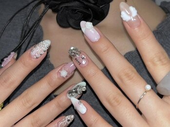 アイネイルズ 梅田店(I nails)/Meiko限定Y2Kワンホンネイル