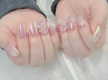 ヒールネイル(heal nail)/aurora×ribbon～