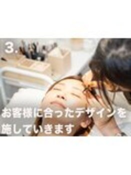 アイブロウレイン 豊橋下地店(Rain)/rain.来店～退店まで STEP3