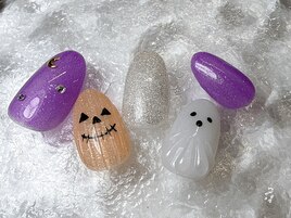 ハロウィンネイル
