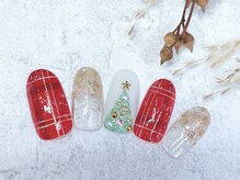クリコネイル(kuriko nail)/クリスマスネイル