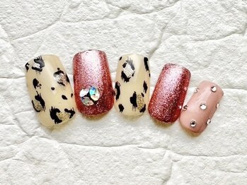 ビービーネイル 所沢店(BB)/レオパード柄ネイル
