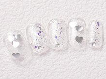 アイネイルズ 大宮店(Ｉ nails)/シルバーハート 