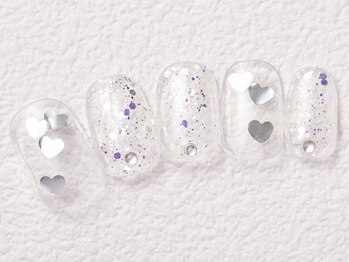アイネイルズ 大宮店(Ｉ nails)/シルバーハート 