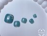 [初回ソフトオフ無料] フット　定額ネイル　