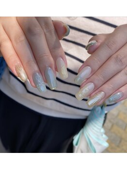 フラハ ネイル アンド アイ(Furaha Nail & Eye)/持ち込みデザイン