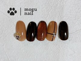 バレンタインネイル/冬ネイル