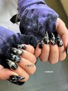 彼岸花×フルオーダーネイル