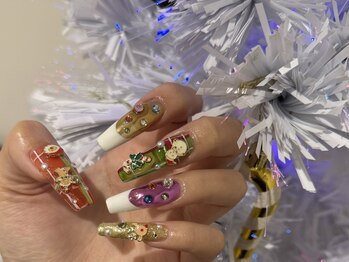 キャッツアイ東京 新宿店(Cat's eye TOKYO)/クリスマスネイル