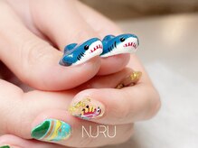ヌル ネイル 新宿(NURU NAIL)/個性派/３Dアート/新宿/西新宿