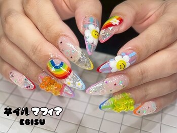 ネイルマフィア 恵比寿(NAIL MAFIA)の写真/【痛ネイルの施術も可能】お客様の理想を創り上げる驚きの再現率！※痛ネイルのご予約 はLINEのみ 