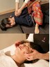 【男の全身リセット】タイ古式マッサージ+小顔リンパフェイシャル★90分