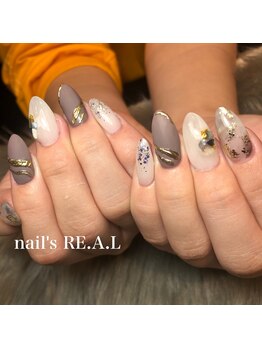 ネイルズリアル 倉敷(nail's RE.A.L)/ニュアンスネイル
