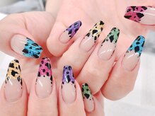 ディーネイル 四条烏丸(D-nail)/【山田】カラフルフレンチ