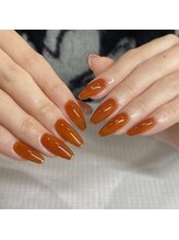 ミントリーフ バイ リート(Mint leaf by Reat)/クリアオレンジブラウン