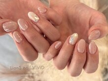 リアンスネイルヴィヴィッド 倉敷店(LianS nail ViViD)/2本アート