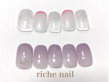 リッシュネイル 新百合ヶ丘店(riche nail)/シンプルアートコース