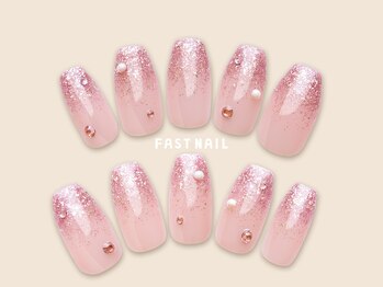 ファストネイル マルイファミリー志木店(FAST NAIL)/ピンク/ラメグラ【12402】