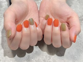 orange×gold.