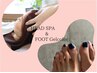 【Foot】ジェルワンカラー+ドライヘッドスパ30min/¥13,000→¥12,000