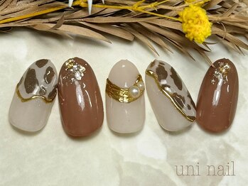 ウニネイル(uni nail)/サンプルデザイン リッチ