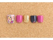 ネイルサロン ブランロール 白金店(Nail Salon Blanl'or)/FOOT　秋色