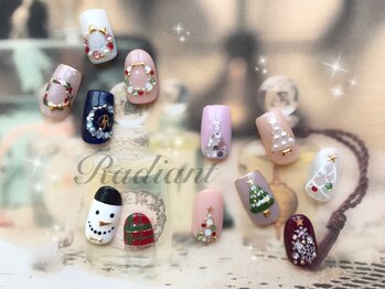 ラディアント 学芸大学(Radiant)/クリスマスネイル