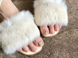 Foot.. 親指アート&ワンカラー