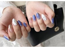 レイ(REY)/大理石ネイル