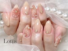 ロータス ネイルアンドアイラッシュ(Lotus)/★フラワーネイル