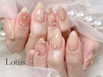 ロータス ネイルアンドアイラッシュ(Lotus)/★フラワーネイル