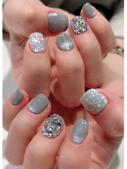 グレーマグネット